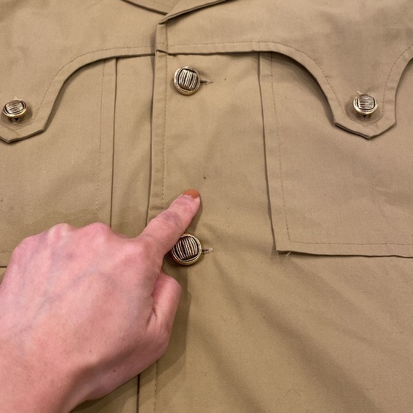 Vintage Crocodile Jacket Sz M - Picture 3 of 5